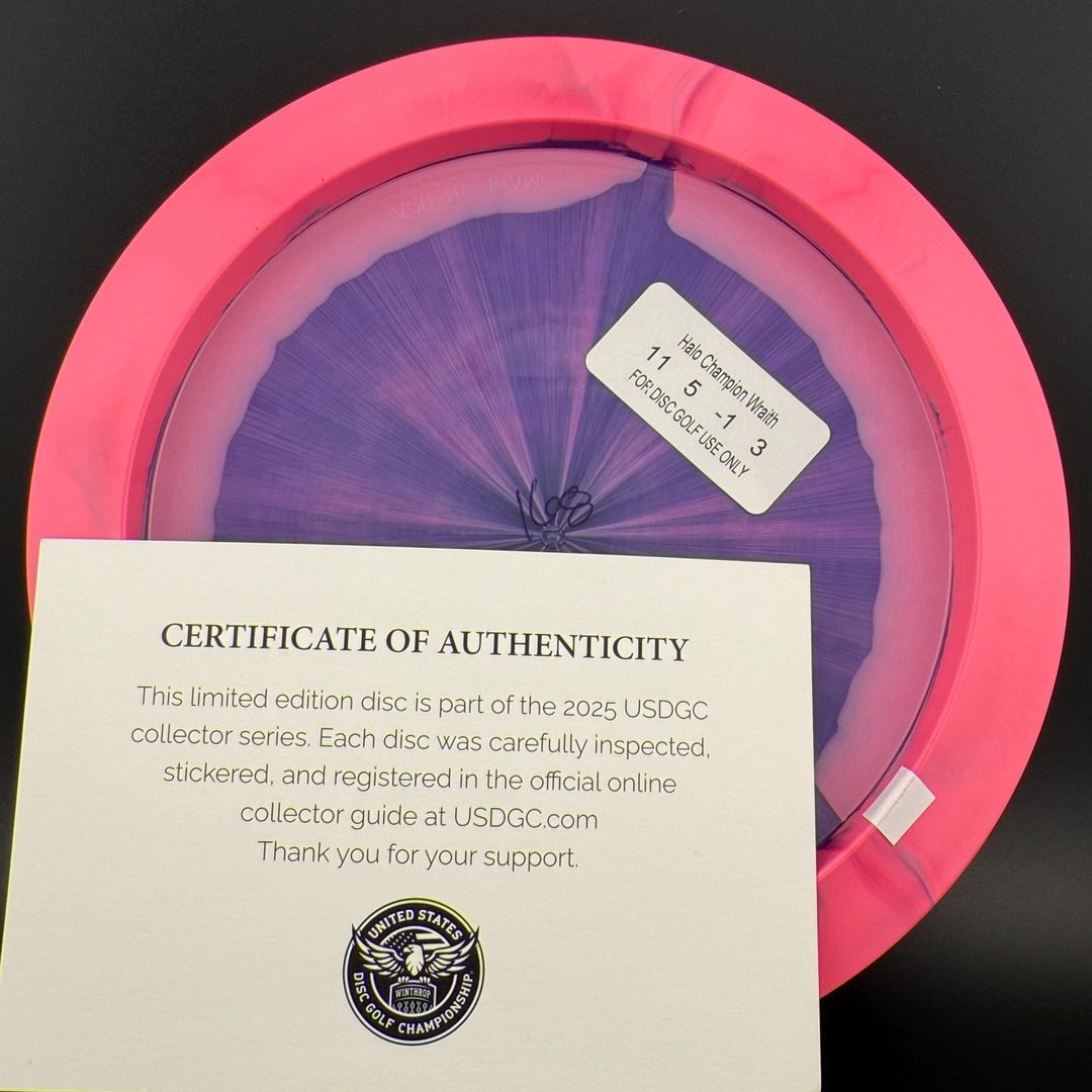 Halo Champion Wraith - USDGC Wax Seal - Small Batch 1/100