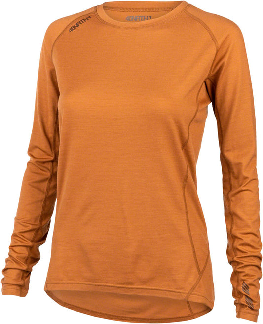 45NRTH Grunnur Wool Base Layer - Women's Cedar Sunrise Medium