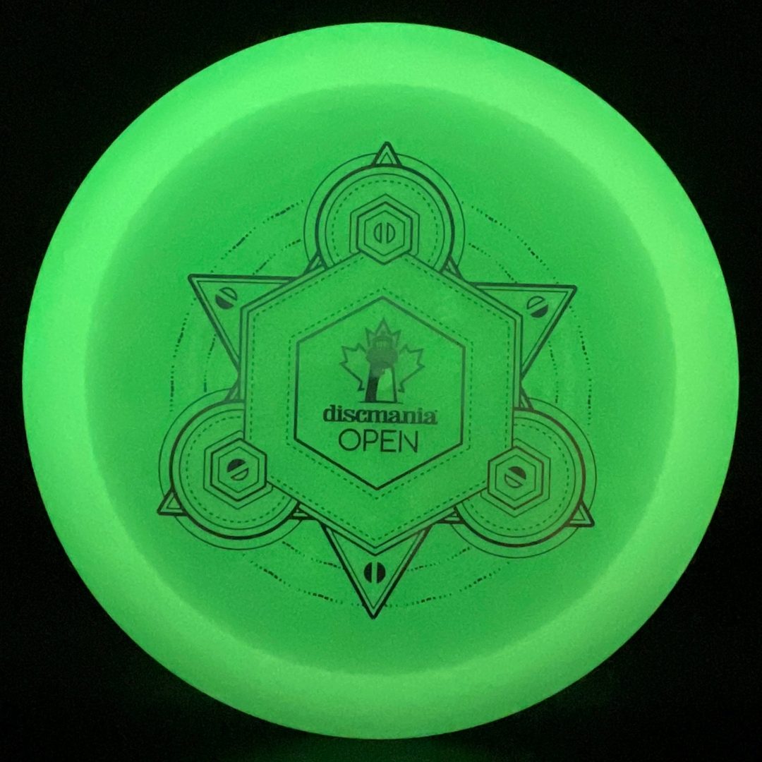Color Glow C-Line FD3 First Run - Discmania Open