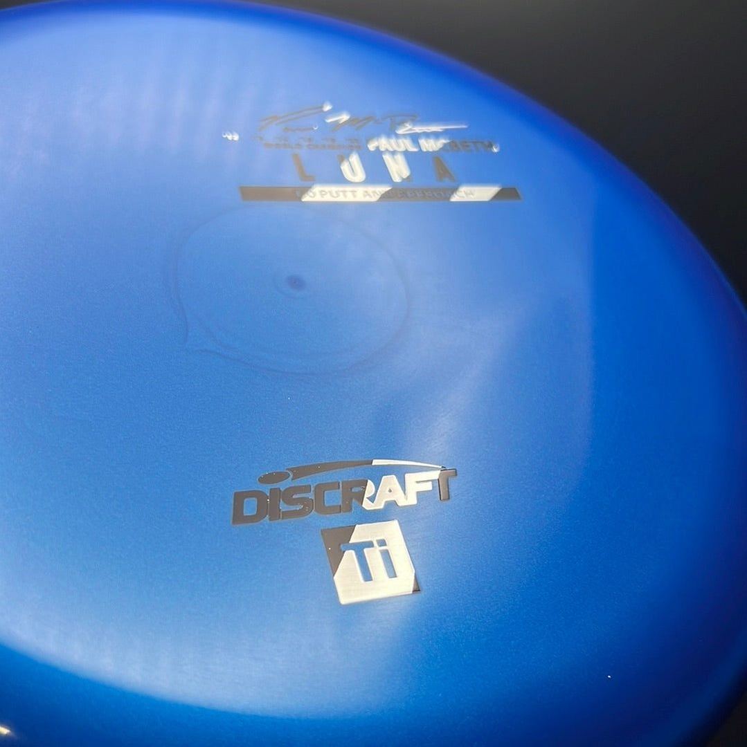 Titanium Luna - First Run - Paul McBeth