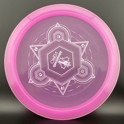 Color Glow C-Line FD3 First Run - Discmania Open