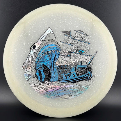 Metal Flake Glow C-Blend Galleon (First Run) "Megalodon" by Ripper Studios