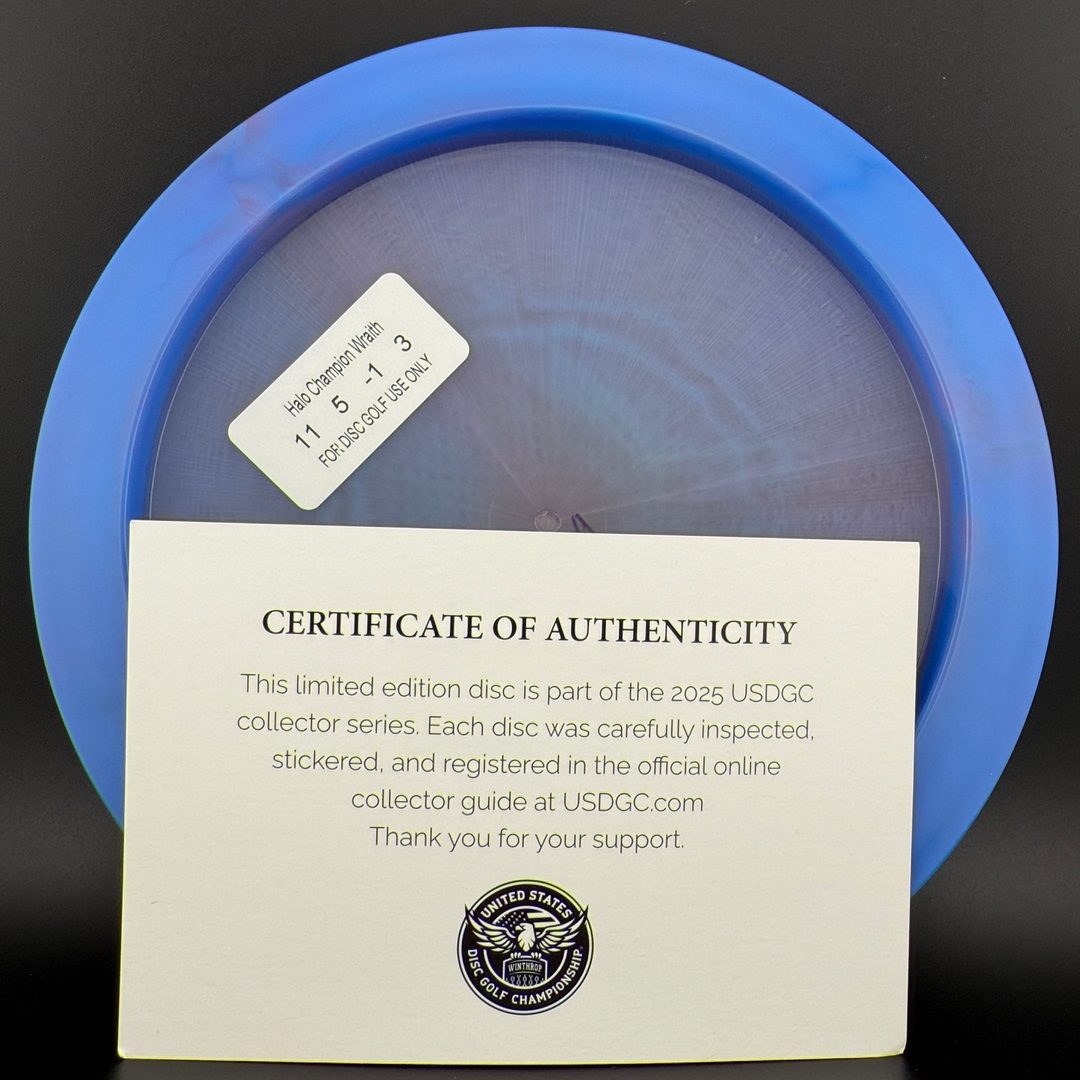 Halo Champion Wraith - USDGC Wax Seal - Small Batch 1/100