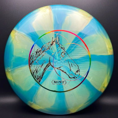 Sublime Swirl Mustang - "UV X-Ray" by ZAM - UV Reactive Foil