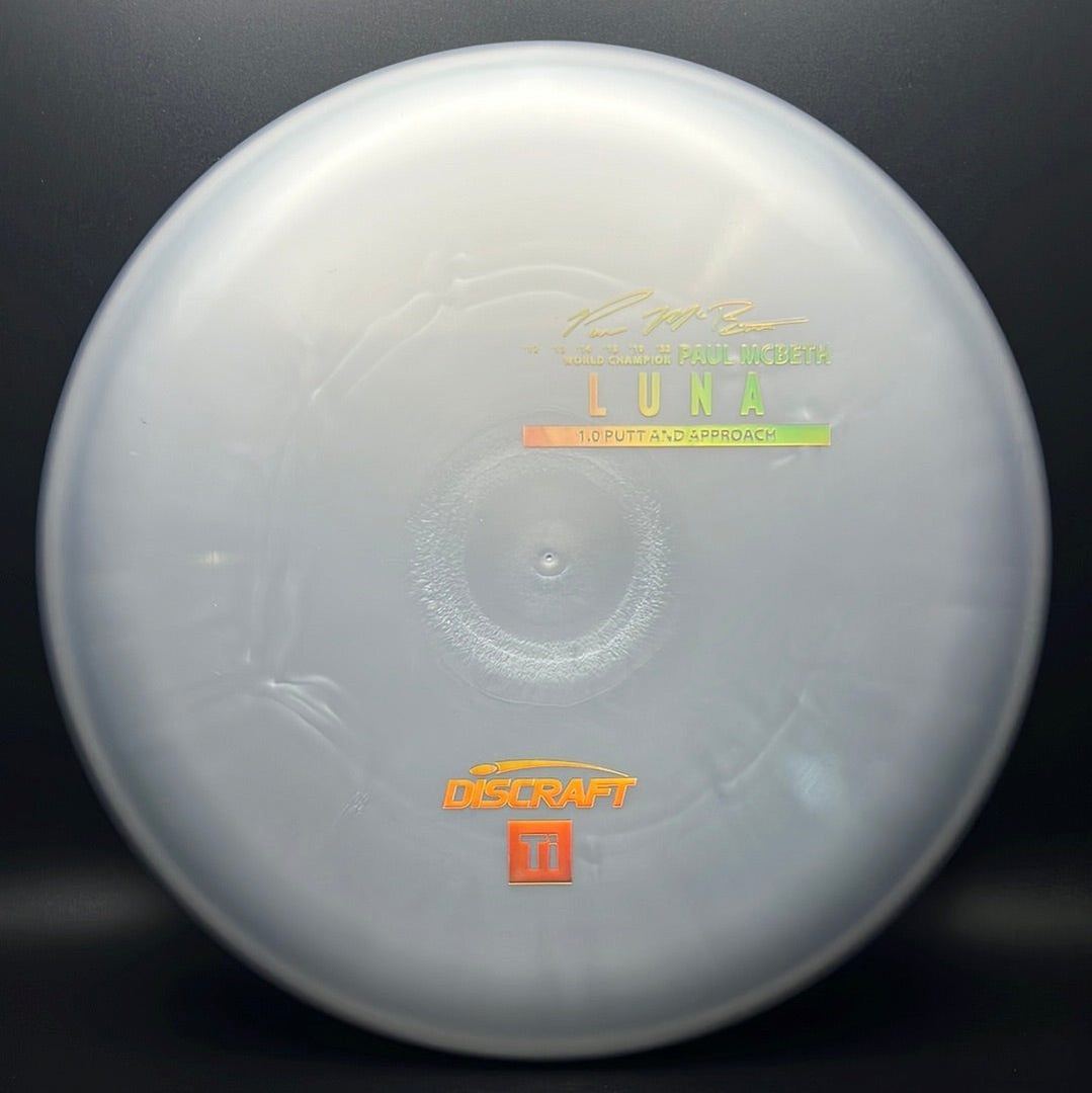Titanium Luna - First Run - Paul McBeth