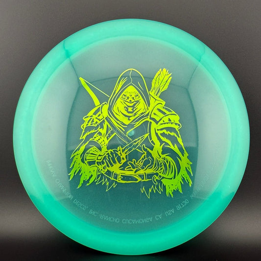 Classic Glow Champion Fairway Disc - Dark Rebel