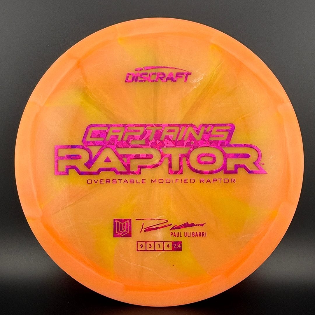 Special Z Blend Captain's Raptor - Paul Ulibarri 2025 Signature Series