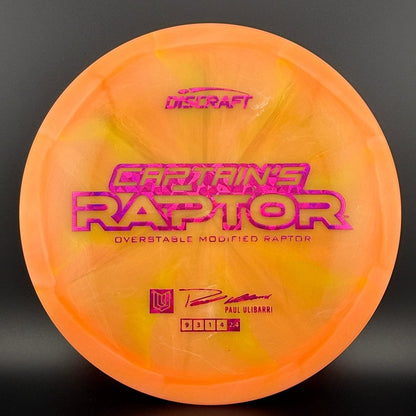 Special Z Blend Captain's Raptor - Paul Ulibarri 2025 Signature Series