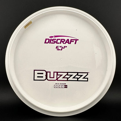 White ESP Buzzz - Bottom Stamp (Dyer's Delight)