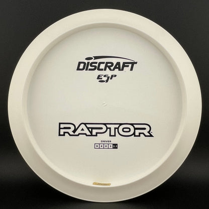 White ESP Raptor - Bottom Stamp (Dyer's Delight)