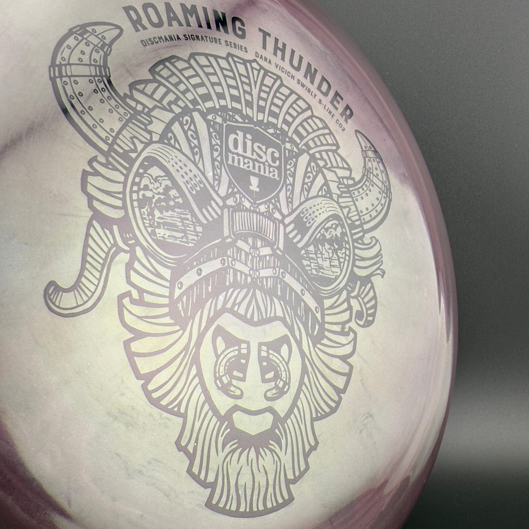 Swirly S-Line CD2 - Roaming Thunder - Purple Smoke