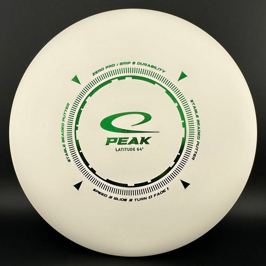 Zero Pro Peak - First Run