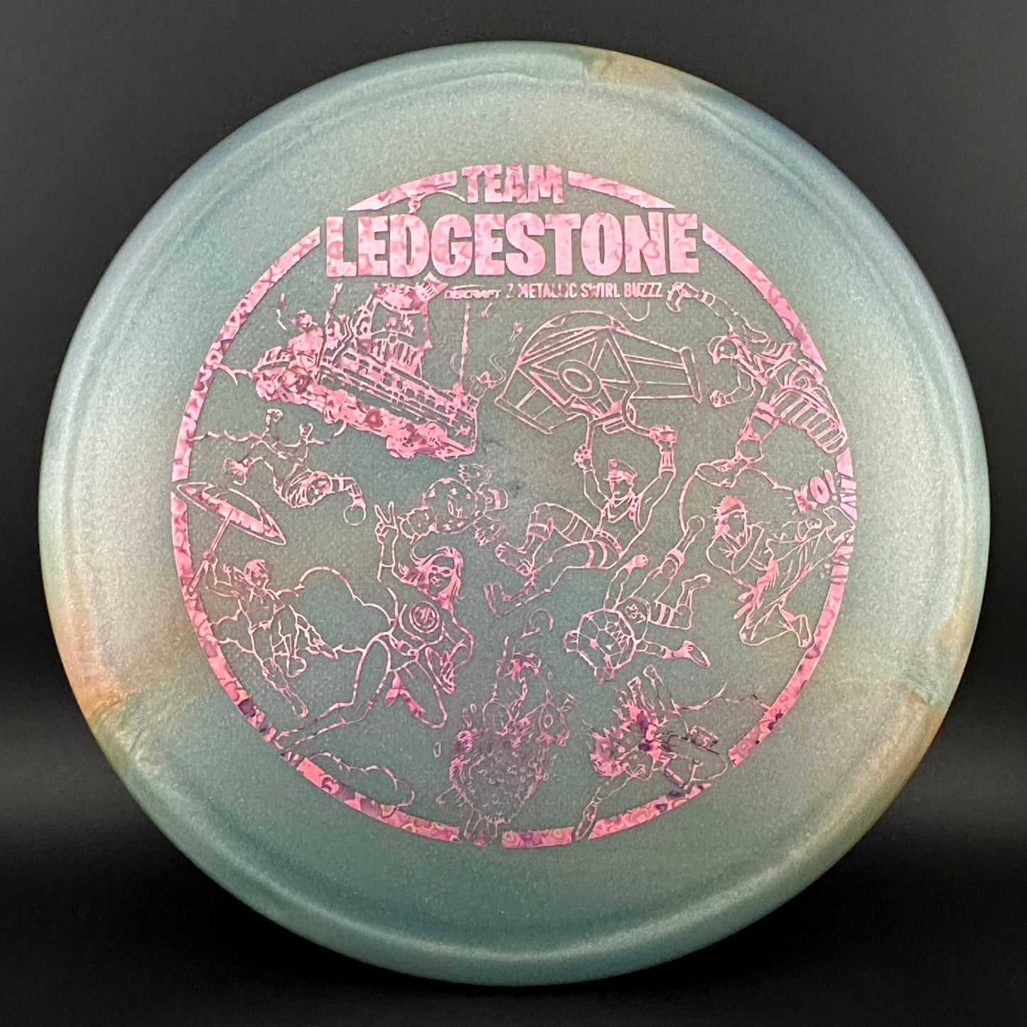 Z Swirl Metallic Buzzz - Team Ledgestone Fortnite 2023