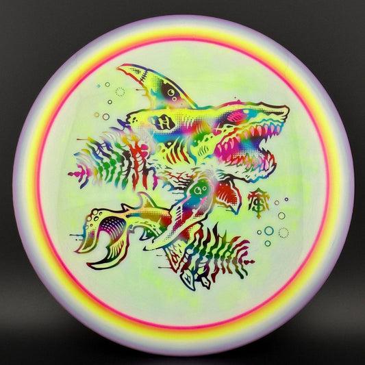 Aura Omen - "Zombee Shark" Stamp 1/90 Misprintmas 2022
