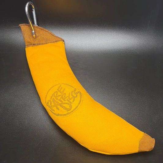 Banana Chalk Bag with Carabiner - KK x RAD Fruit Themed Grip Enhancer