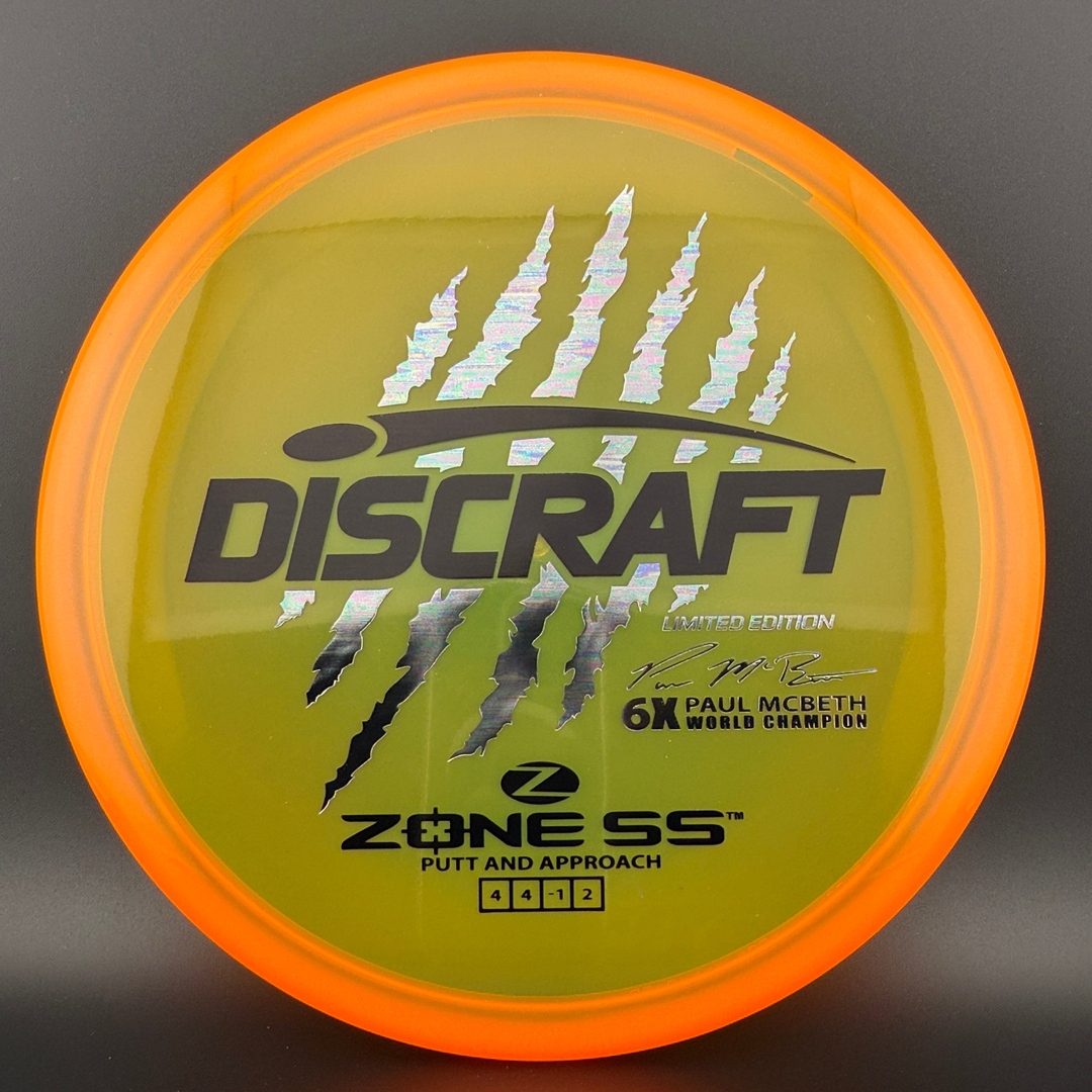 Z Zone SS - Paul McBeth 6x Claws Limited Edition