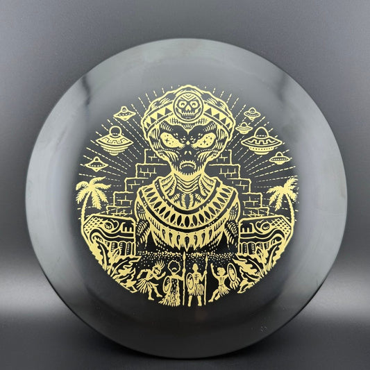 S-Blend Scepter - Gold "Alien Aztec"