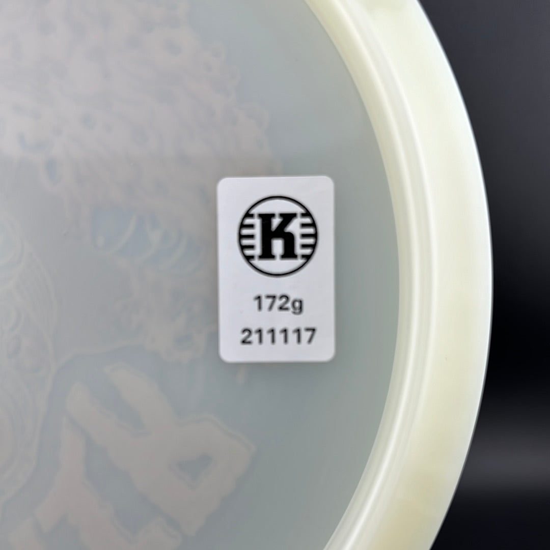 K1 Glow Kaxe - 2021 Run - RADioactive Man Stamp