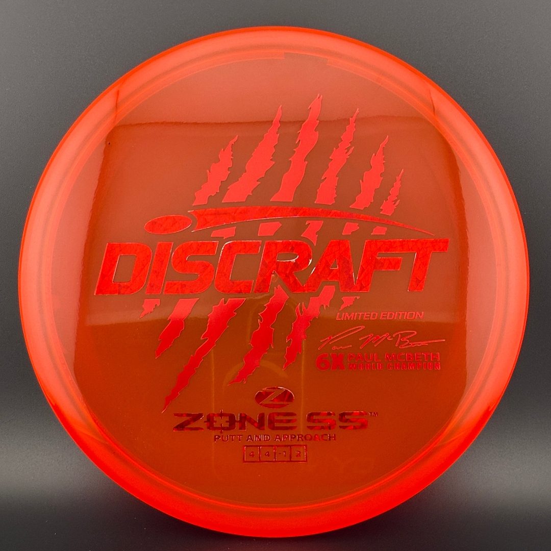 Z Zone SS - Paul McBeth 6x Claws Limited Edition