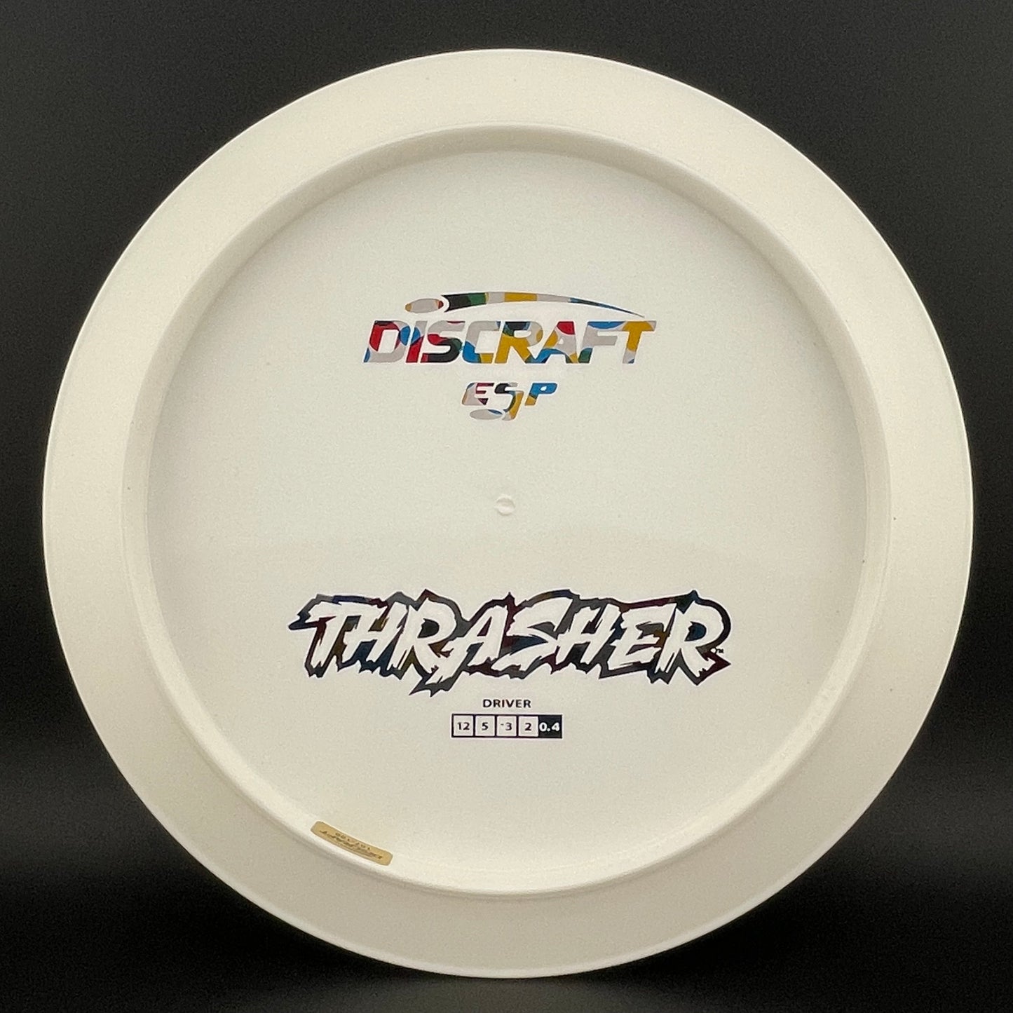 White ESP Thrasher - Bottom Stamp (Dyer's Delight)
