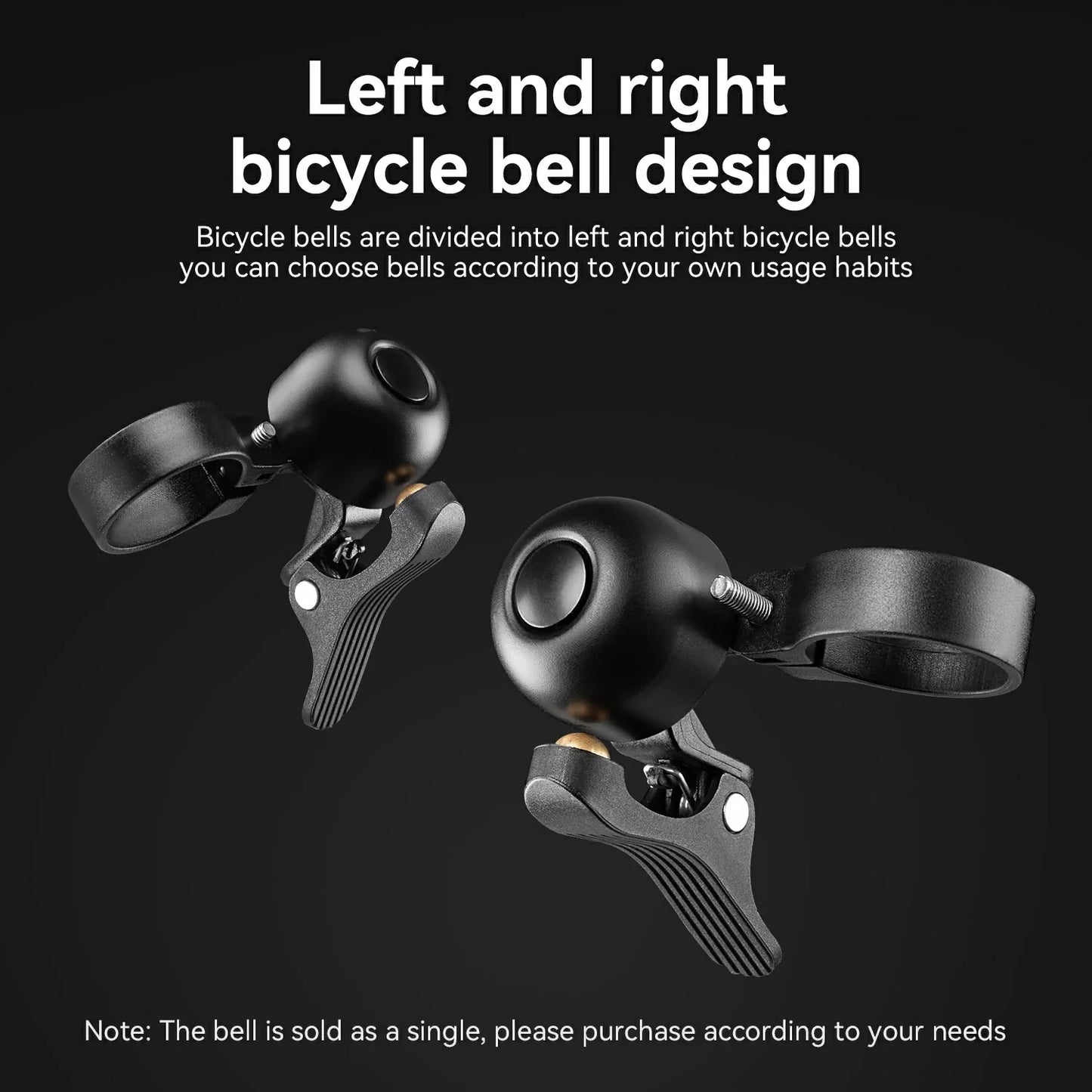 ROCKBROS Bike Bell for Road Bike with Loud Sound