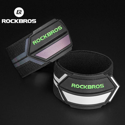 ROCKBROS High Brightness Reflective Trouser Band Adjustable Elastic