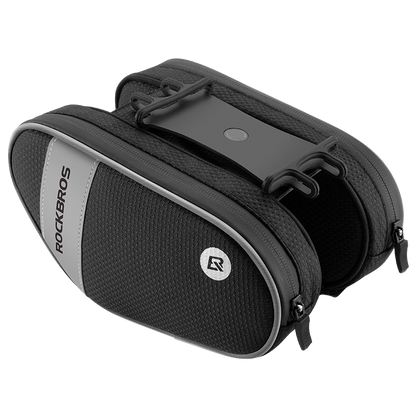 ROCKBROS Bike Front Frame Phone Mount Bike Pouch with 360° Rotation Phone Holder