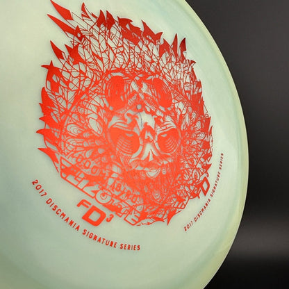 Swirly S-Line FD3 - Doom Bird Double Stamp - Teal 2017 Simon Lizotte Sig Series
