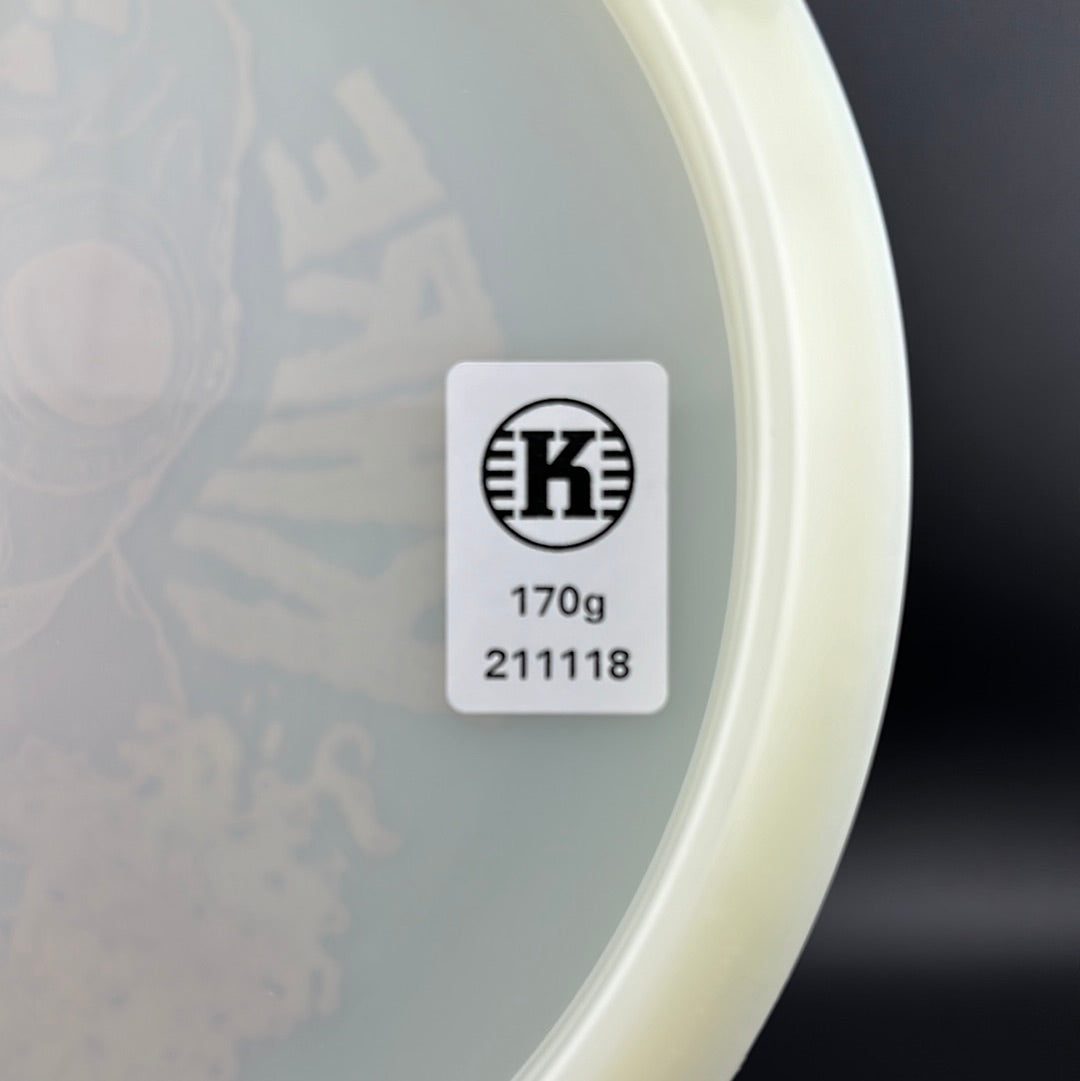 K1 Glow Kaxe - 2021 Run - RADioactive Man Stamp