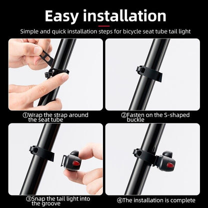 ROCKBROS Rotatable Bike Tail Light A54BK