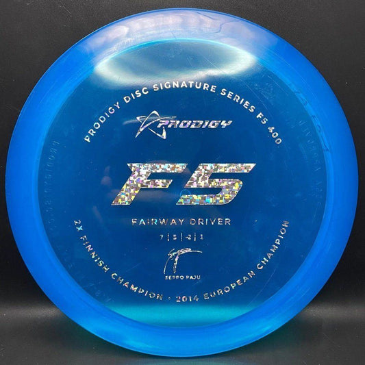 F5 400 Plastic Fairway Driver - Seppo Paju Signature Stamp