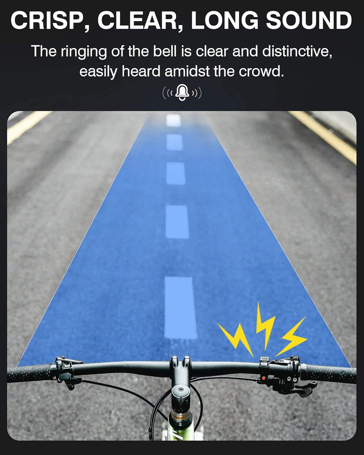 Bike Bells Hidden for 22.2mm Handlebars More Than 100dB