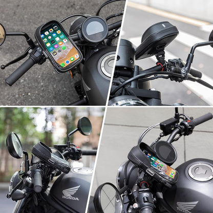 Waterproof Motorcycle Handlebar Phone Bag