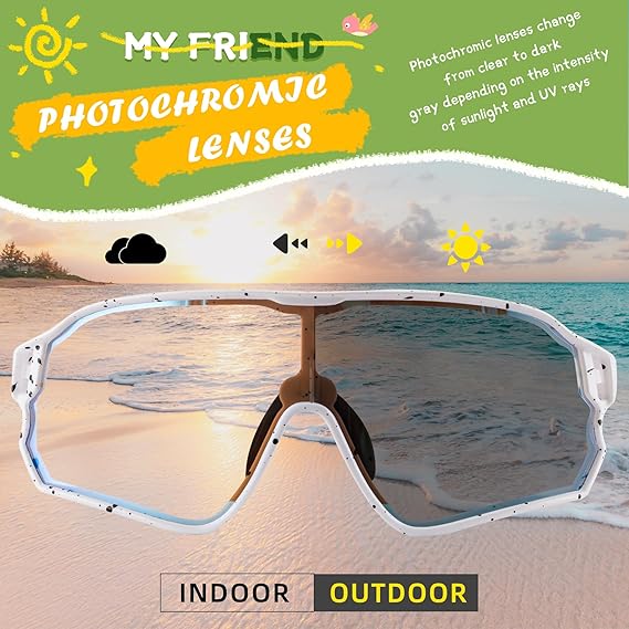 Kids Sports Glasses for Ages 8–14