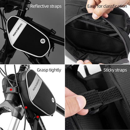Waterproof Bike Phone Mount Frame Bag