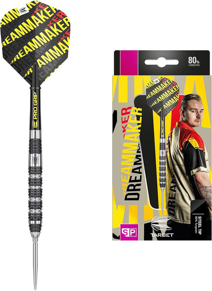 DIMITRI VAN DEN BERGH 80% SP STEEL TIP DARTS