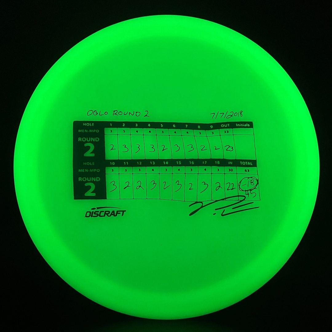 UV Z Glo Anax - Paul McBeth 18 Under Round - DGLO 2024
