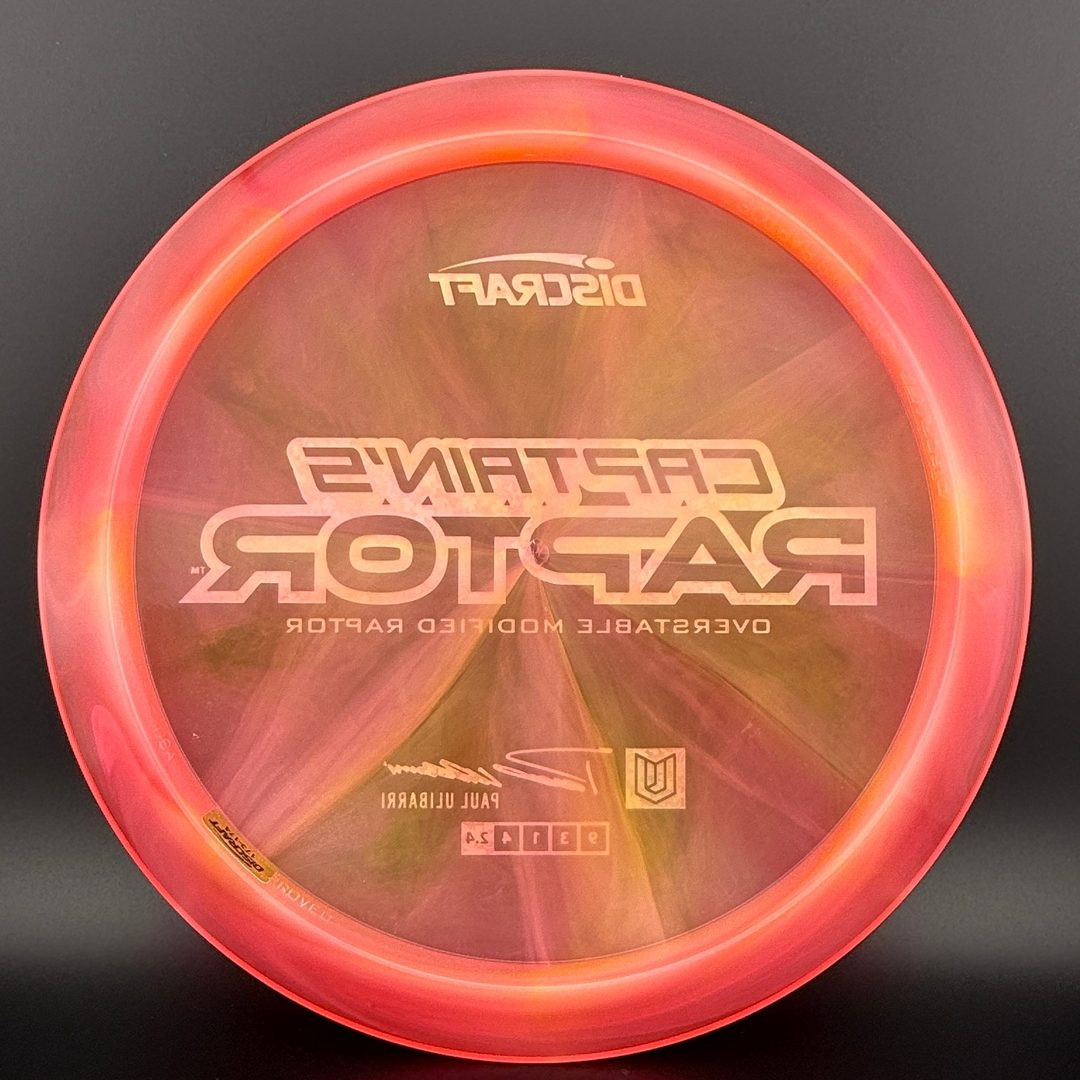 Special Z Blend Captain's Raptor - Paul Ulibarri 2025 Signature Series