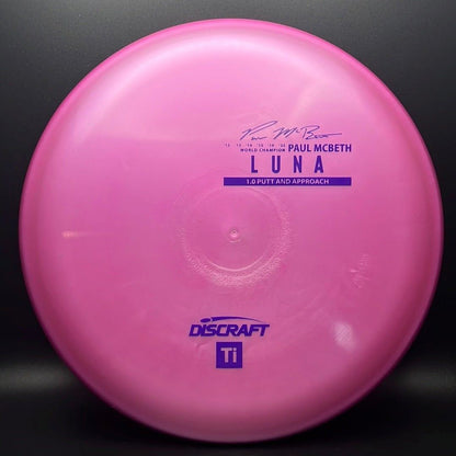 Titanium Luna - First Run - Paul McBeth
