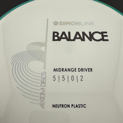 Neutron Balance - Simon Line