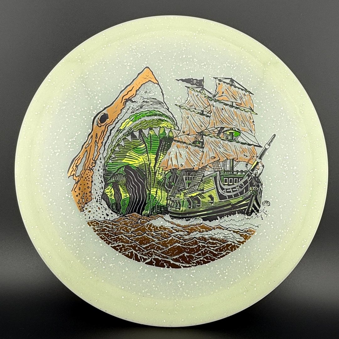 Metal Flake Glow C-Blend Galleon (First Run) "Megalodon" by Ripper Studios