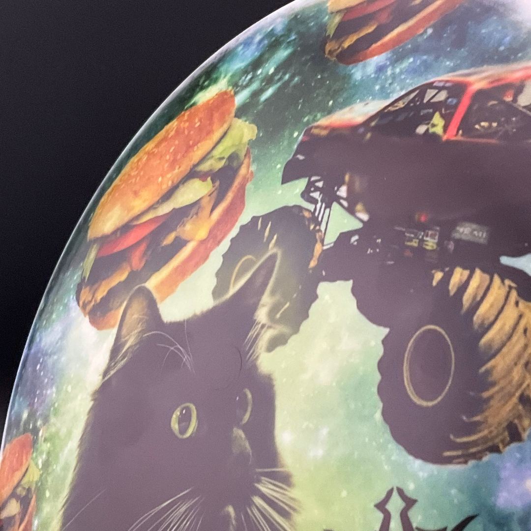 Tournament Hatchet - "Monster Truck Kitty" DyeMax