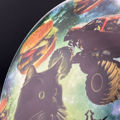Tournament Hatchet - "Monster Truck Kitty" DyeMax