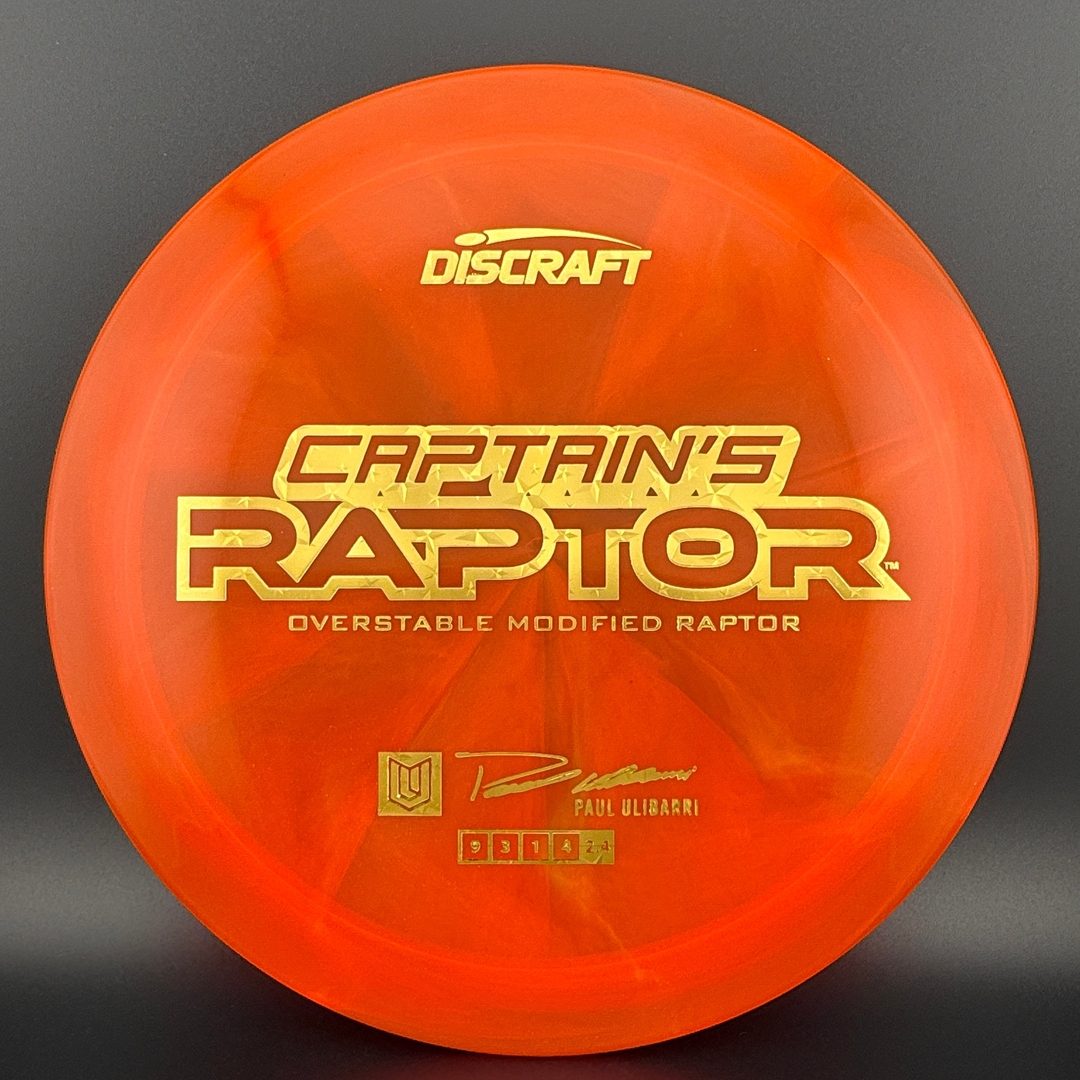 Special Z Blend Captain's Raptor - Paul Ulibarri 2025 Signature Series