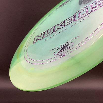 Z Lite Nuke OS *Les White Stash* - PFN! Swirly Frosted Jade!