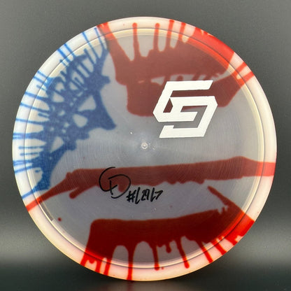 Flag Dye Z Zone - Chris Dickerson Autographed