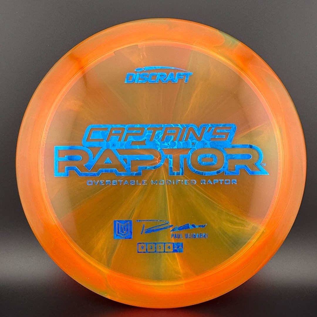 Special Z Blend Captain's Raptor - Paul Ulibarri 2025 Signature Series