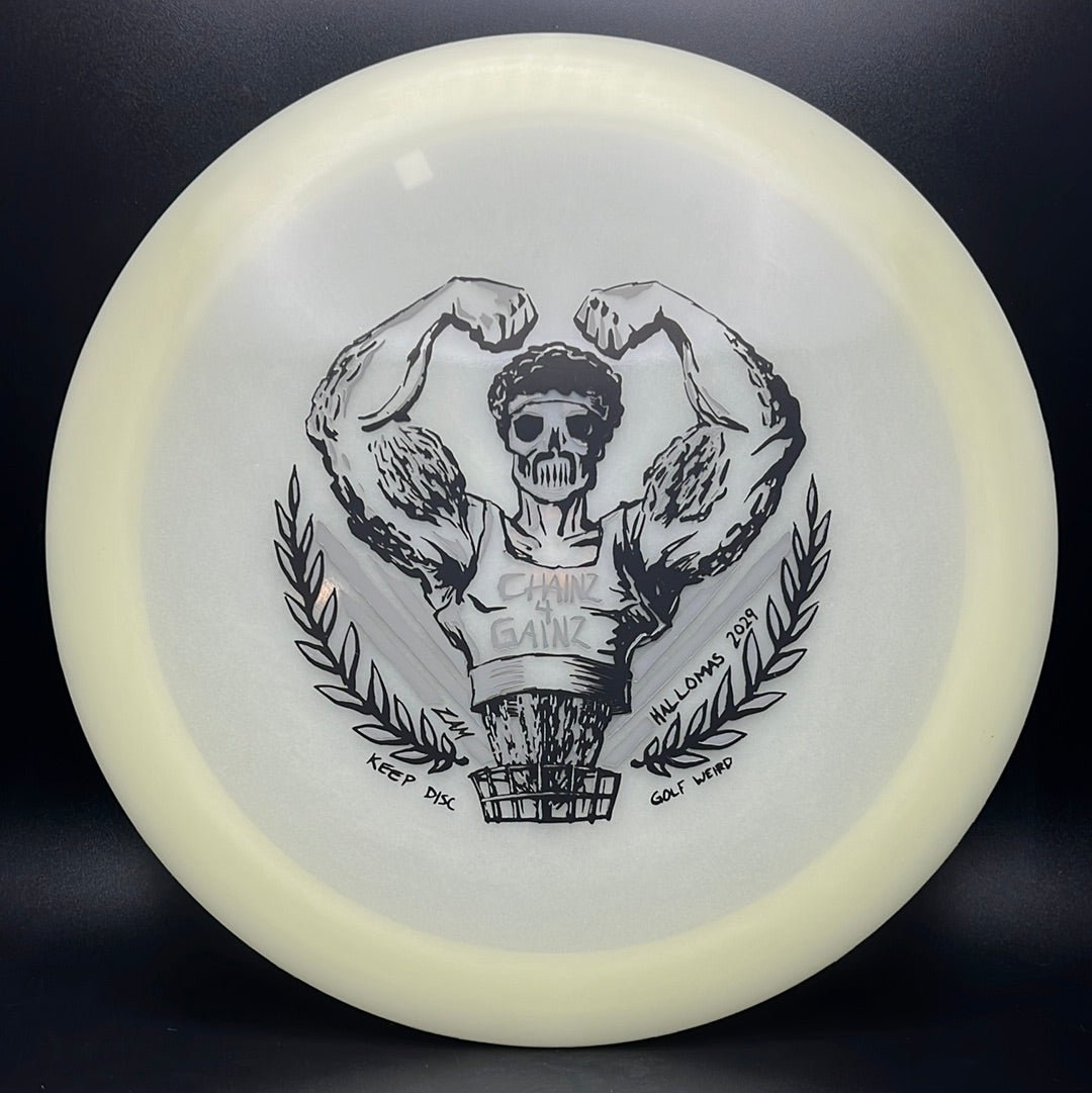 Nocturnal Phoenix - "Chains 4 Gains" by ZAM Keep Disc Golf Weird