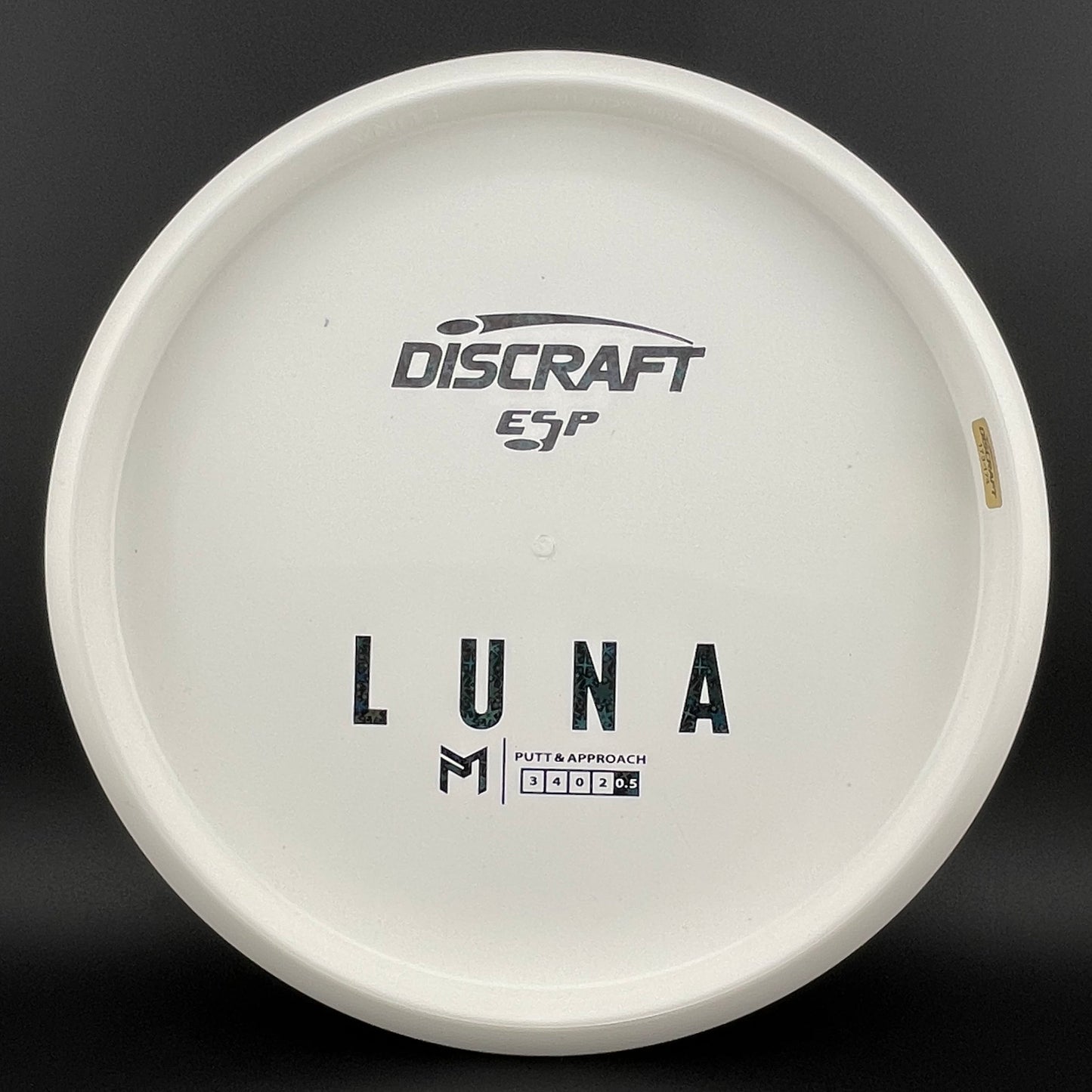 White ESP Luna - Bottom Stamp - Dyer's Delight