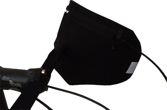Bar Mitts Dual Position Road Pogie Handlebar Mittens Externally Routed Shimano One Size BLK
